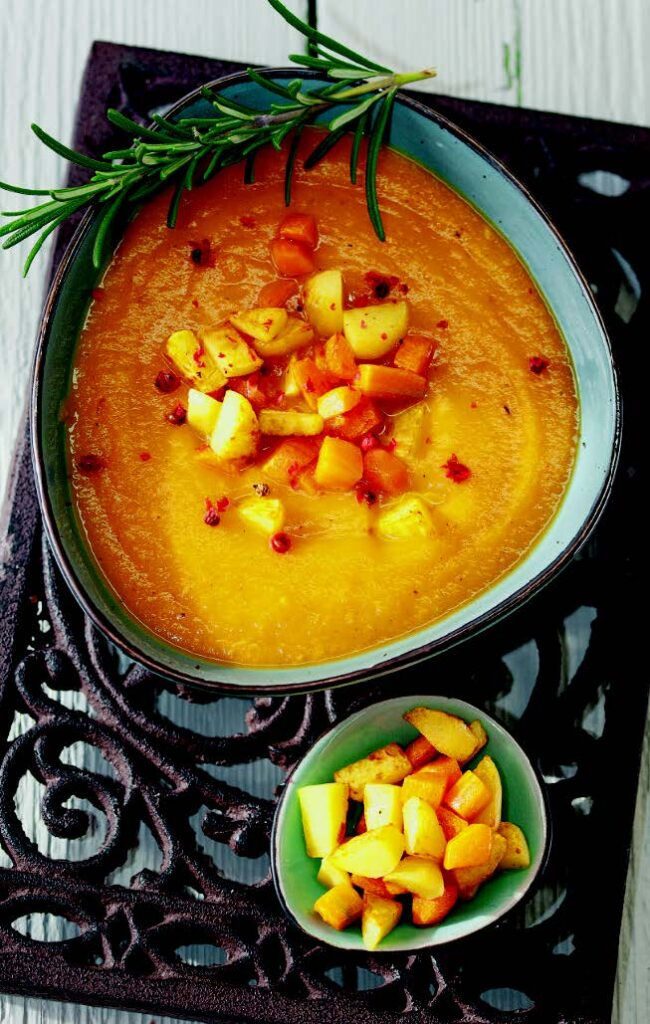 Gelbe-Rüben-Ingwersuppe - Der praktische Gartenratgeber