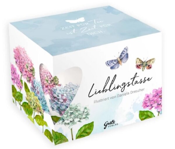 Tasse "Hortensien" – Bild 3