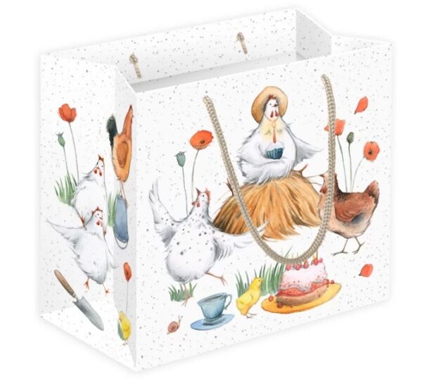 Geschenktüte klein "Hühnerbande"