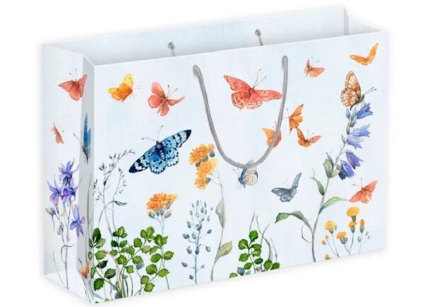 Geschenktüte maxi "Schmetterlingswiese"
