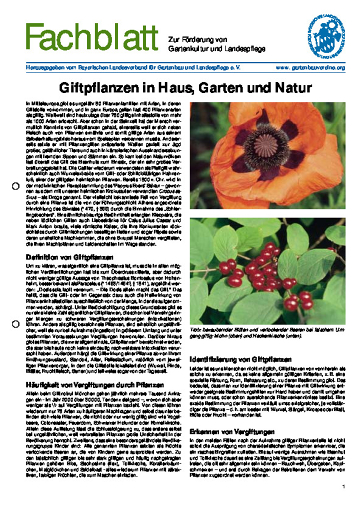 FB Giftpflanzen