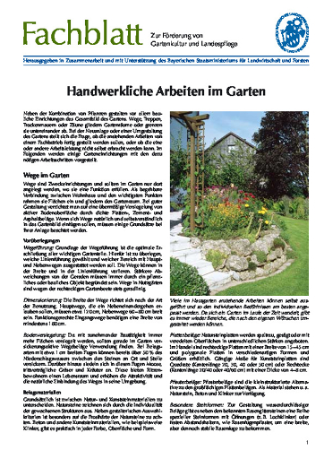 FB Handwerkliche Arbeiten