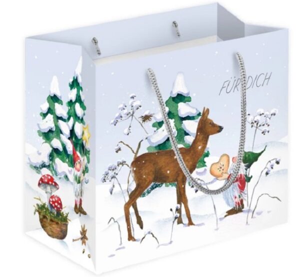 Geschenktüte kompakt "Weihnachtswichtel"