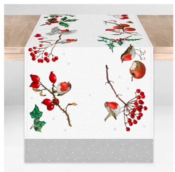 Tischläufer "Frostige Beeren"