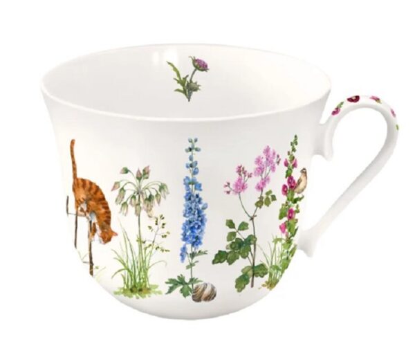 Tasse "Stockrosen"