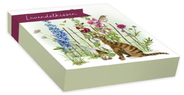 Duftkissen Lavendel "Stockrosen" – Bild 2