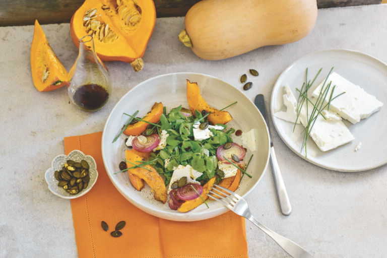 Feldsalat mit Kürbis - Der praktische Gartenratgeber